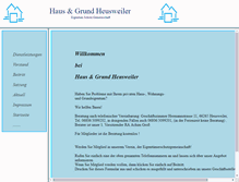 Tablet Screenshot of haus-und-grund-heusweiler.de
